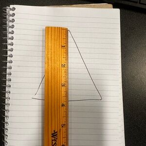 Wooden 12" Ruler - Natural Wood Tone